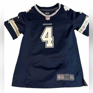 Nike Kids Navy Blue Dallas Cowboys Football Jersey